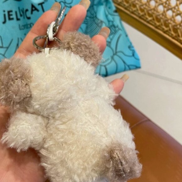 Jellycat Little Pup Charm Bag Keychain Cute Plush Dog Gift NWT and Dust Bag - Picture 4 of 4
